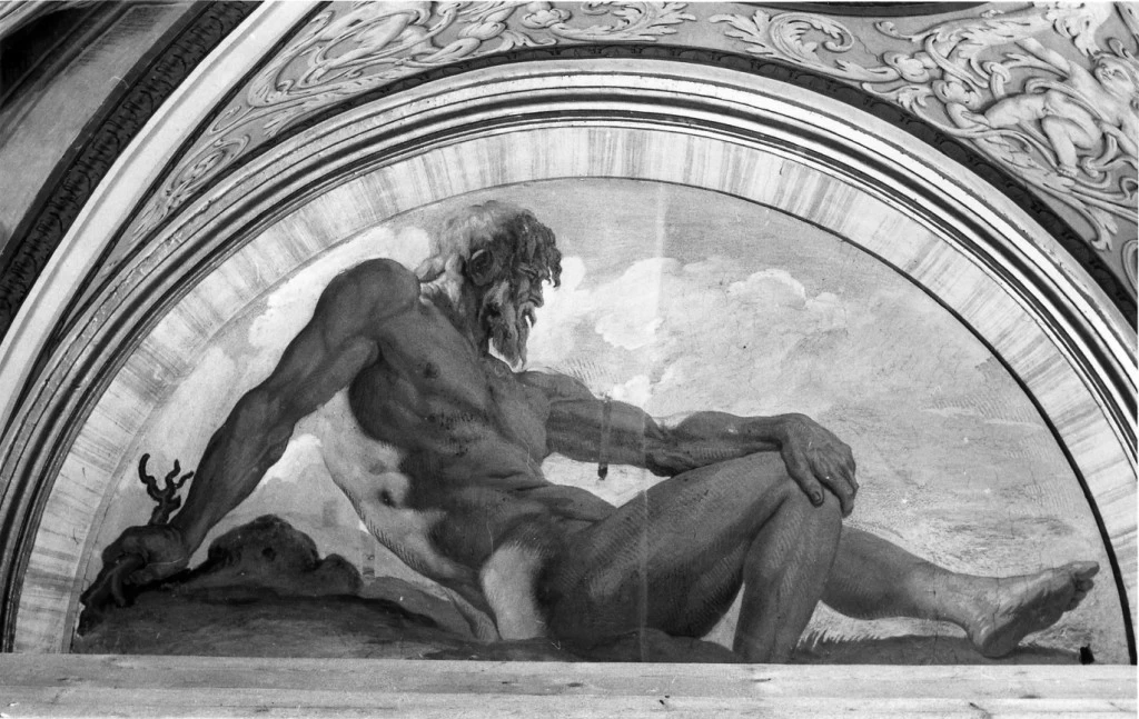  262-Giovanni Lanfranco-personificazione fluviale -Galleria Borghese, Roma 